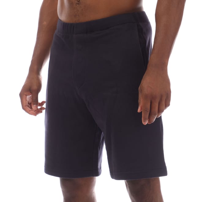 Diagonal Raised Fleece Logo Shorts