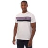 Mens Crossword Colour Block T-Shirt