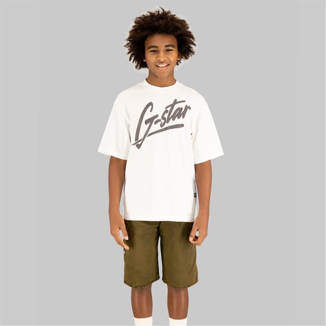 Regular Fit Lettering Crew Neck T-Shirt