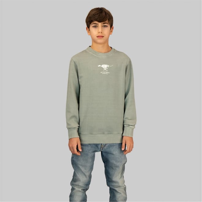 Junior Crew Neck Regular Fit Sweatshirt