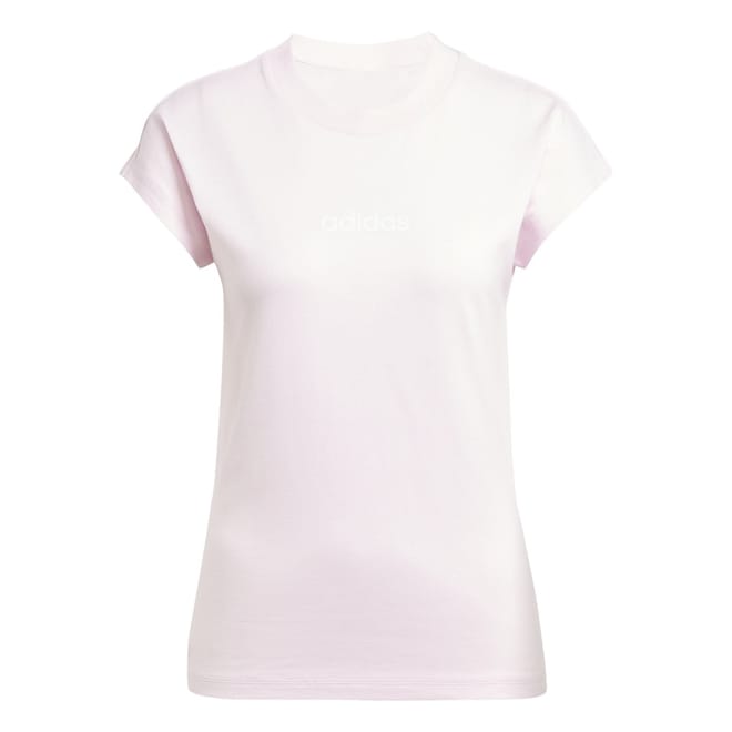 Womens Essentials Linear Cotton T-Shirt