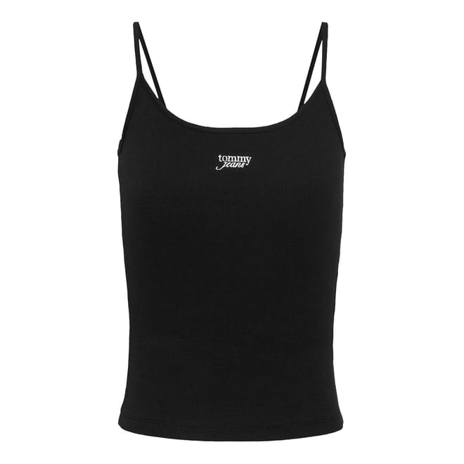 Script Slim Fit Spaghetti Strap Tank