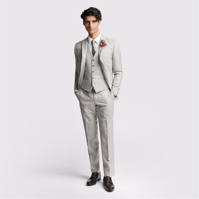Grey Slim Jacket