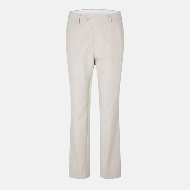 Stone Slim Linen Trouser