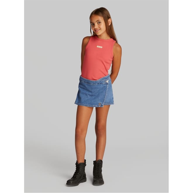 Skort Soft Blue Mini Skort