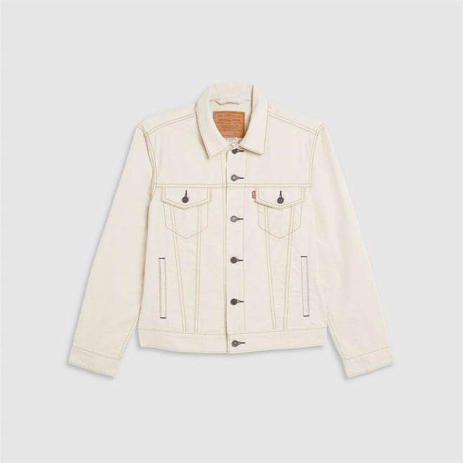 Trucker Denim Jacket with Front Pocket