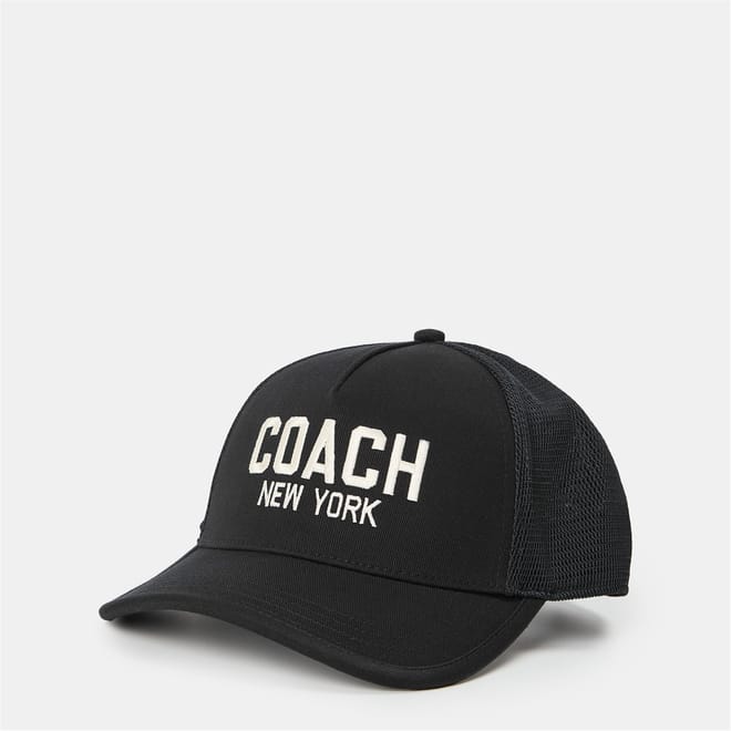 Ny Lettering Adjustable Trucker Cap