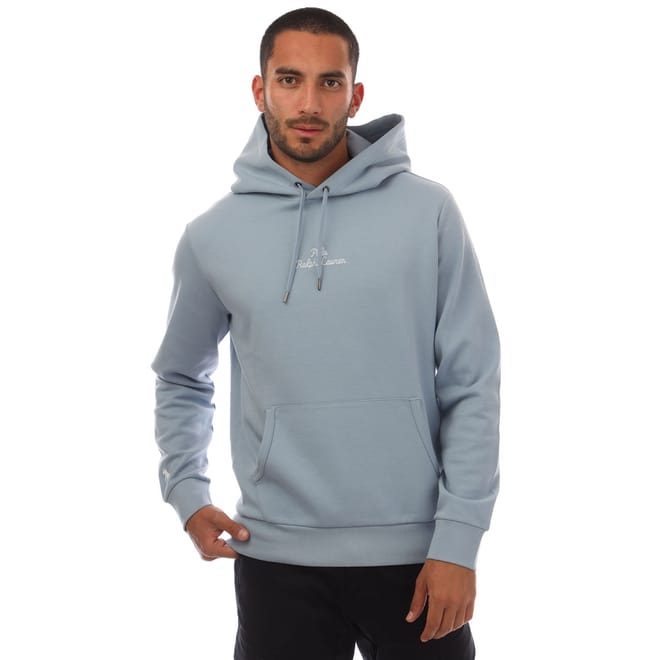 Script Chest Logo Hoodie