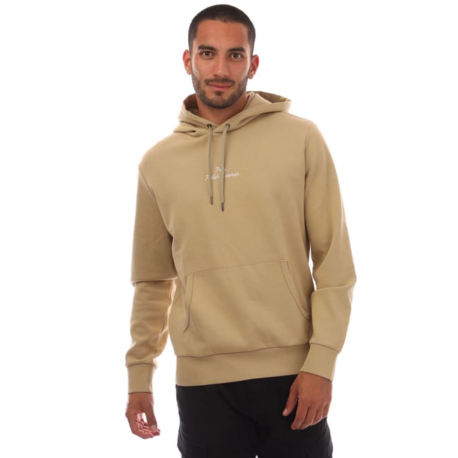 Script Chest Logo Hoodie