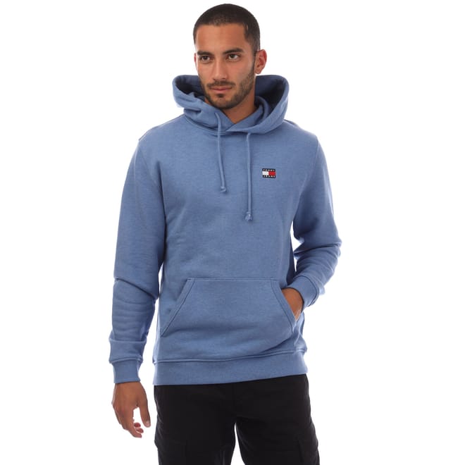 Tonal Badge Drawstring Hoodie