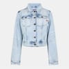 Slimy Stone Wash Denim Jacket