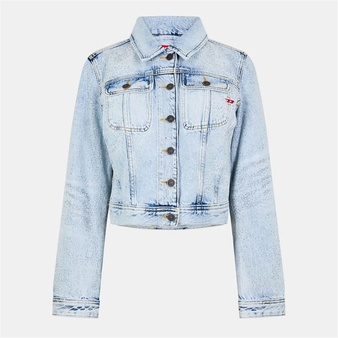 Slimy Stone Wash Denim Jacket