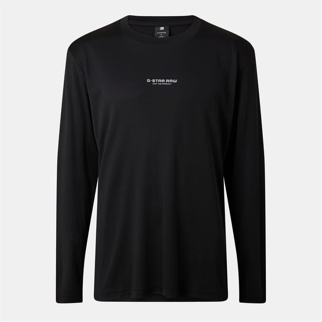 Tech Regular Fit Lettering Long Sleeve T-Shirt