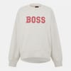 Embroidered Relaxed Fit Long Sleeve Sweatshirt