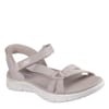 Slip Ins Heathered Open Toe Flat Sandals