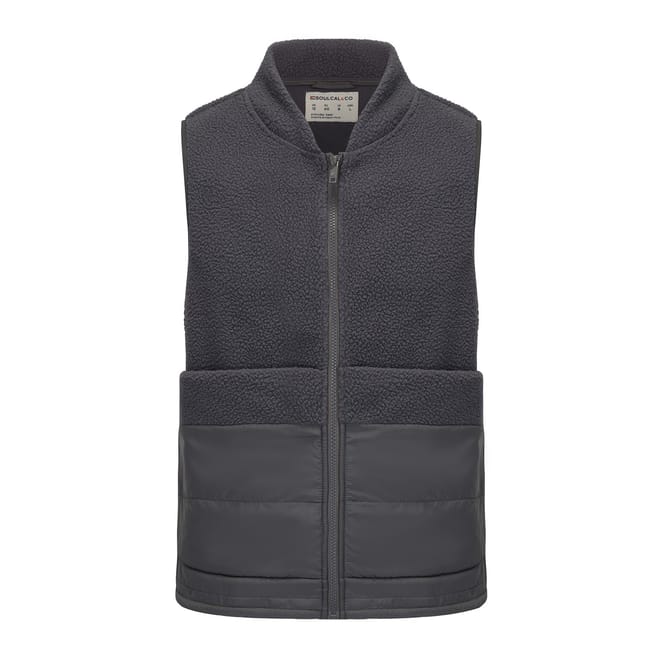 Mock Neck Relaxed Fit Gilet