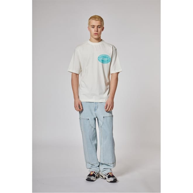 Garage Oversize Fit Short Sleeve Crew Neck T-Shirt