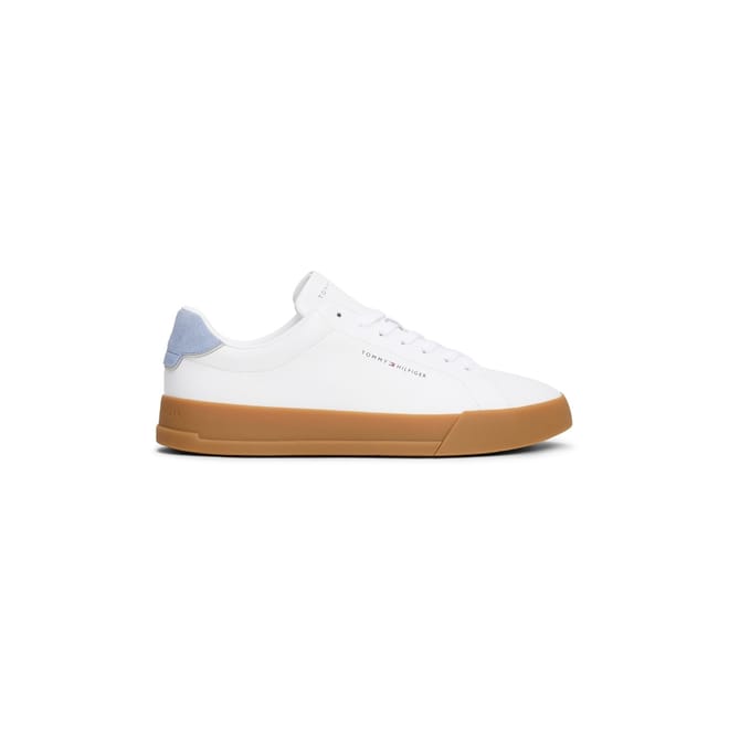 Leather Low Top Trainers