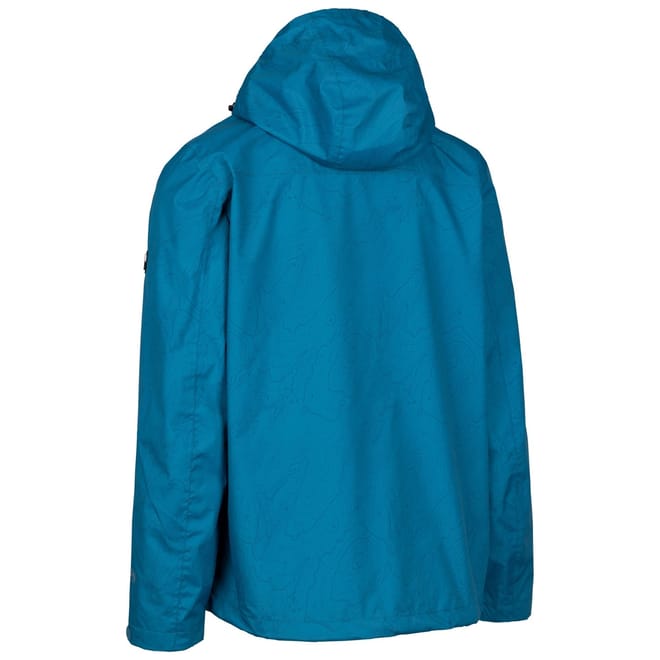 Cullahill Hooded Solid Patterned Rain Jacket