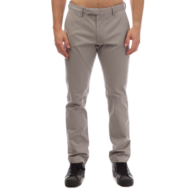 Slim-Fit Stretch Cotton Chinos