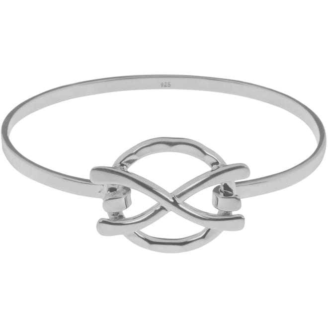 Cross Hook Bangle