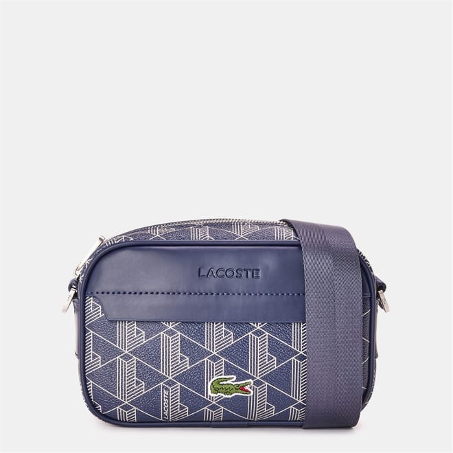 Crocodile Print Geometric Patterned Cross Body Bag