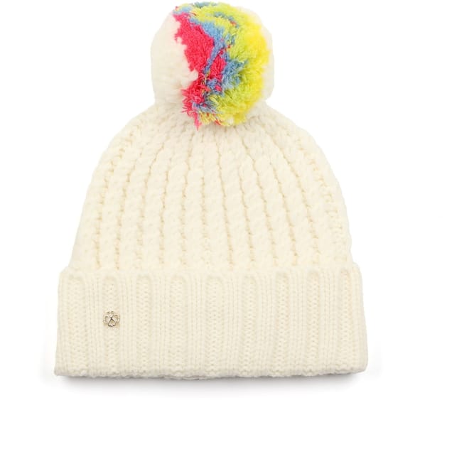 Marble Cable Bobble Hat