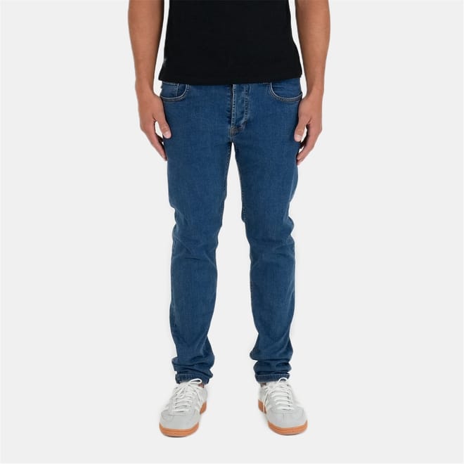 Mens Straight Slim Fit Denim Jeans