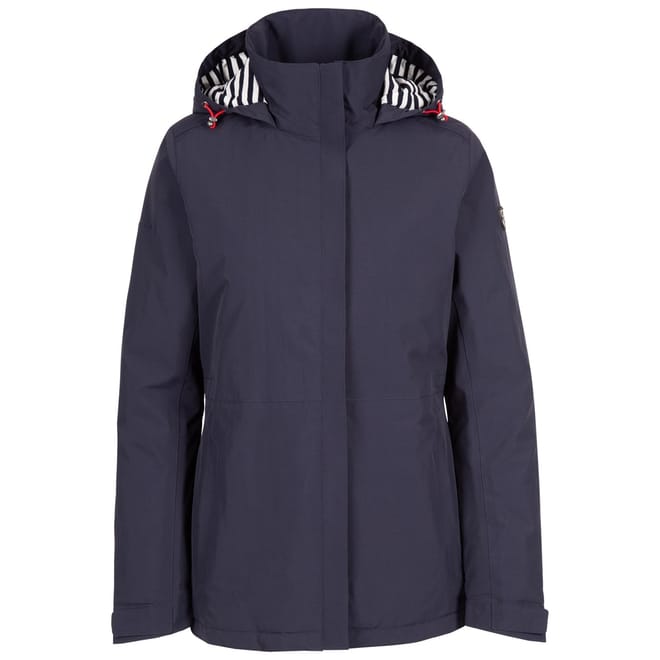 Frosty Hooded Rain Jacket