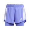 Womens Own The Run 2 In 1 Running Shorts