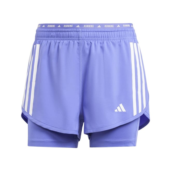 Womens Own The Run 2 In 1 Running Shorts