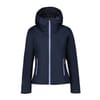 Branchville Hooded Solid Patterned Rain Jacket