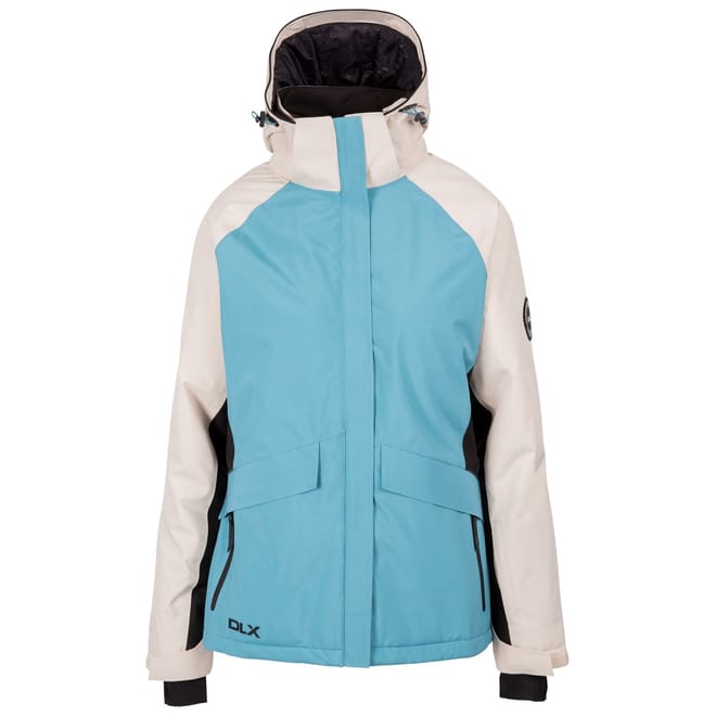 Ursula Hooded Color Block Ski Jacket