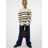 Mo Saba Relaxed Fit Long Sleeve Sweater