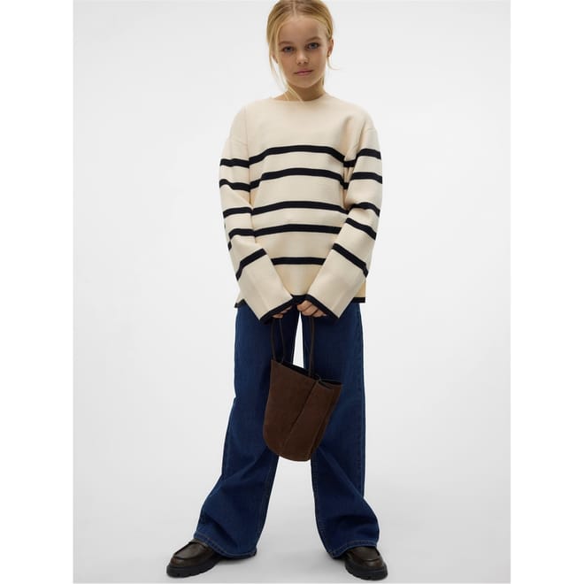 Mo Saba Relaxed Fit Long Sleeve Sweater