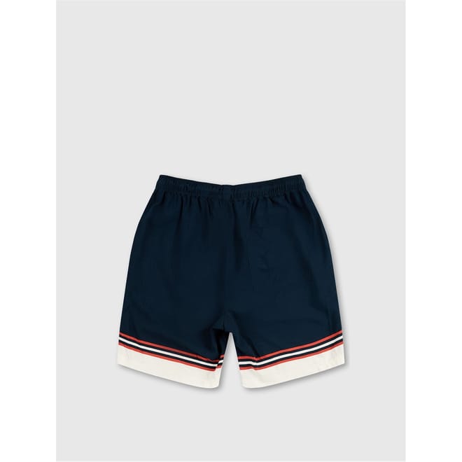 Striped Bermuda Sweat Shorts