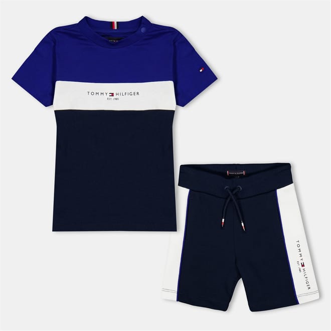 Essential Crew Neck Short Sleeve T-Shirt and Short Set