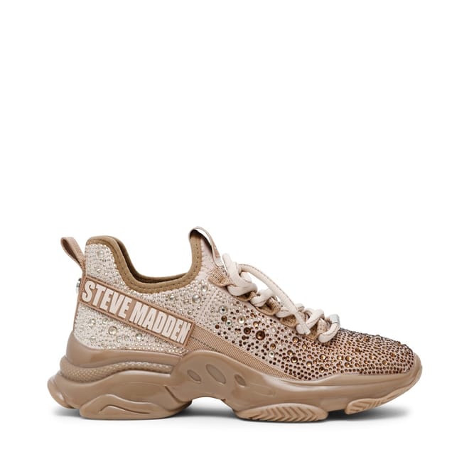 Mistica Bronze Gold Silver Round Toe Trainers