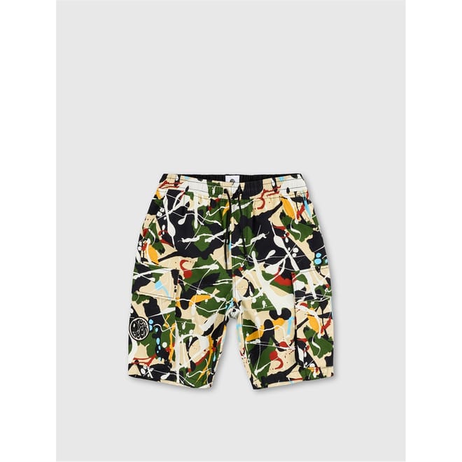Convergence Abstract Cargo Shorts