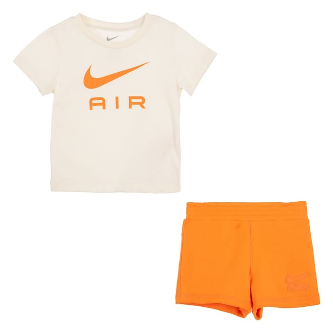 Air Large Genie Crew Neck T-Shirt and Short Set