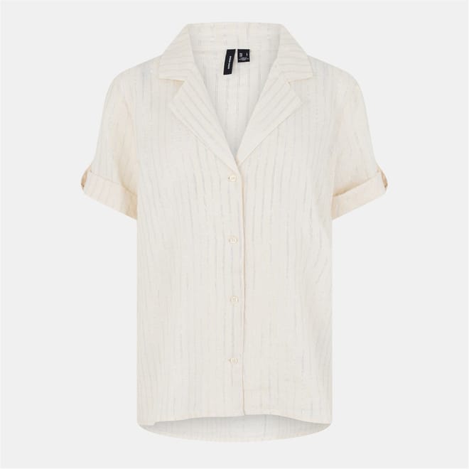 Relaxed Fit Short Sleeve Shirt
