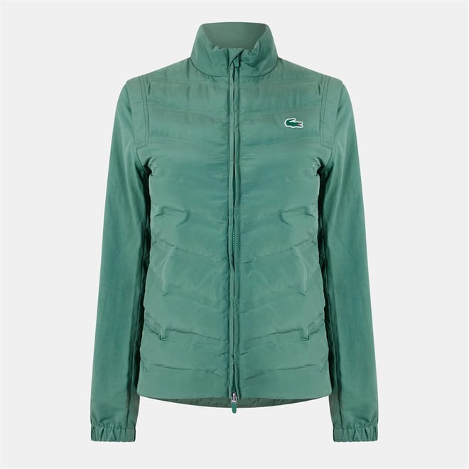 High Neck Performance Jacket with Logo