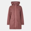 Minier Solid Patterned Hooded Parka Jacket