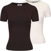 2 Pack Slim Fit Crew Neck T-Shirt