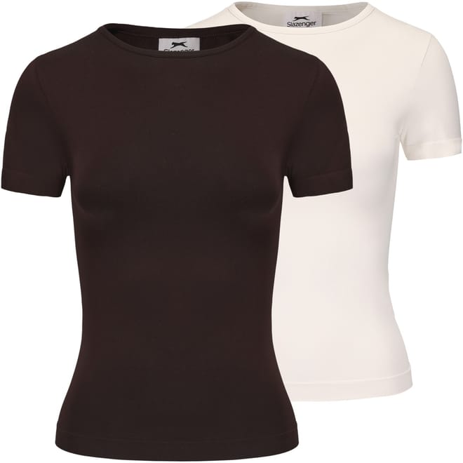 2 Pack Slim Fit Crew Neck T-Shirt