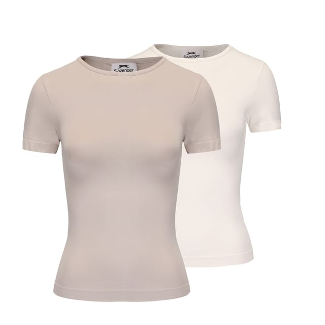 2 Pack Slim Fit Crew Neck T-Shirt