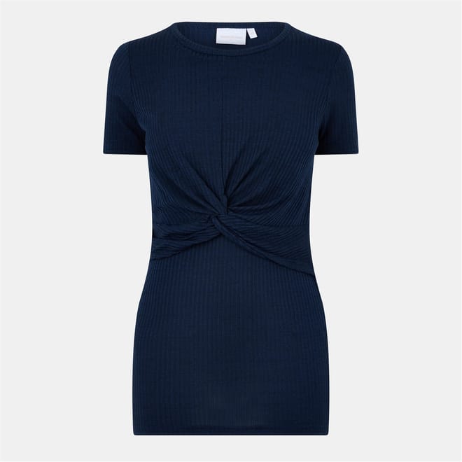 Regular Fit Crew Neck Maternity T-Shirt