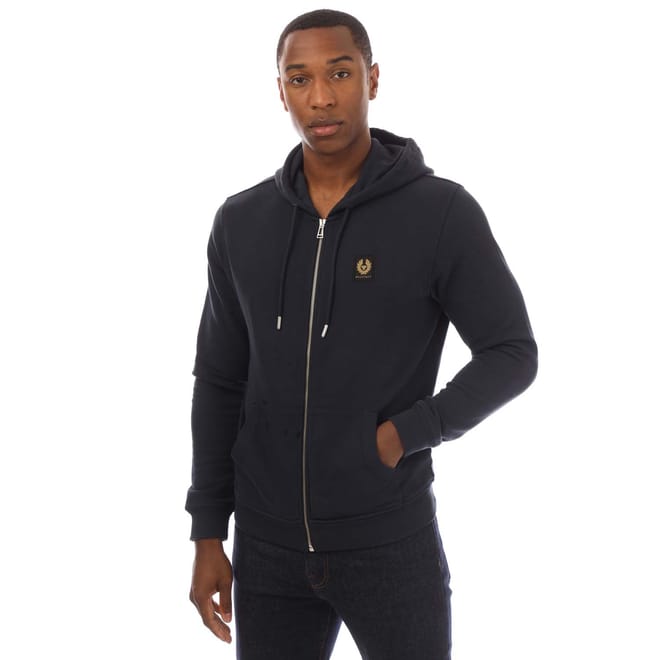 Cotton Fleece Full Zip Hoodie	