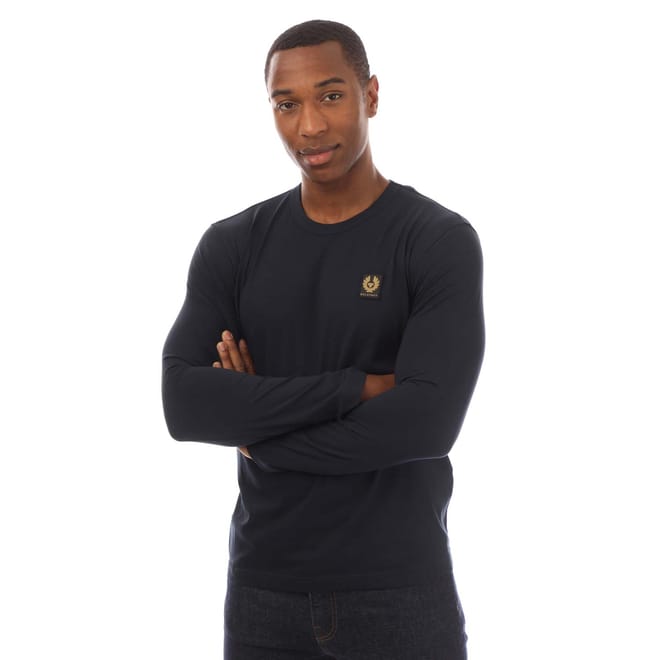 Cotton Jersey Long Sleeve T-Shirt