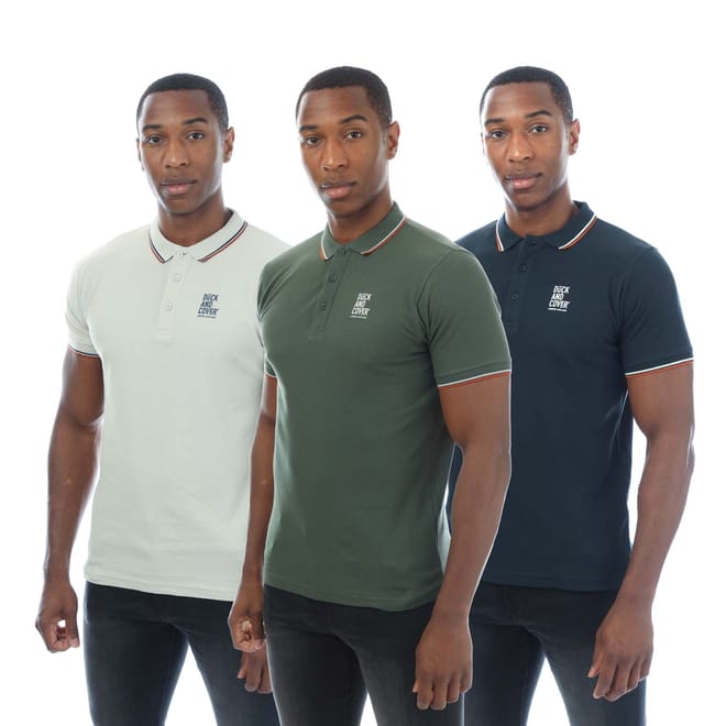 Melports 3 Pack Polos